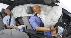 airbag in a car