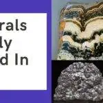 Minerals Mostly Found in India