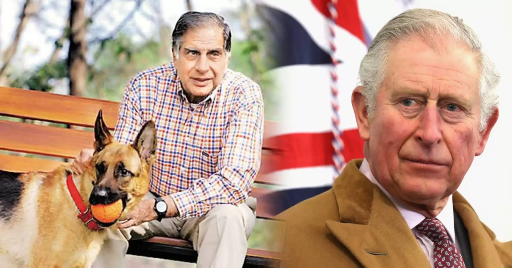 Ratan Tata with Dog