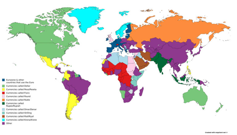 List Of Countries And Their Currencies Gkfunda