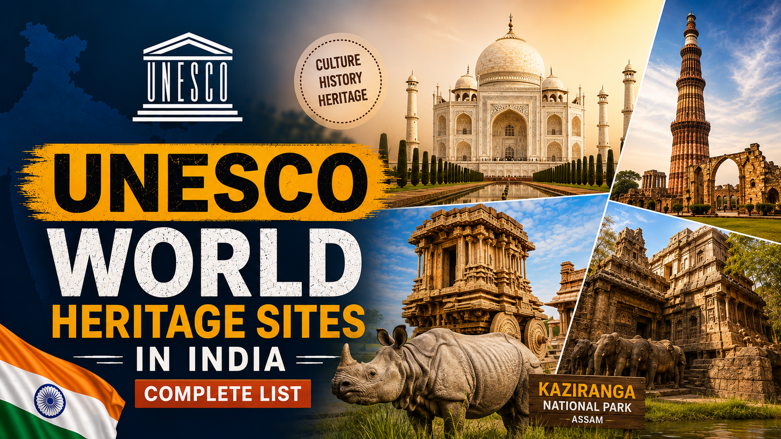 World Heritage Sites in India