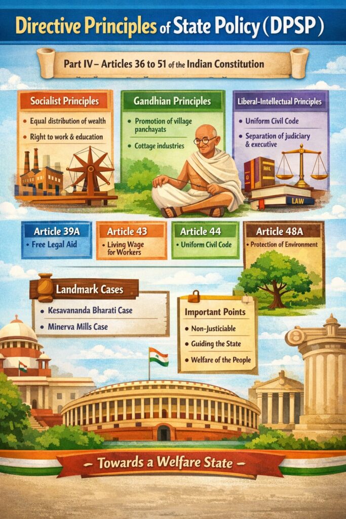 Directive principles of state policy-Indian polity
