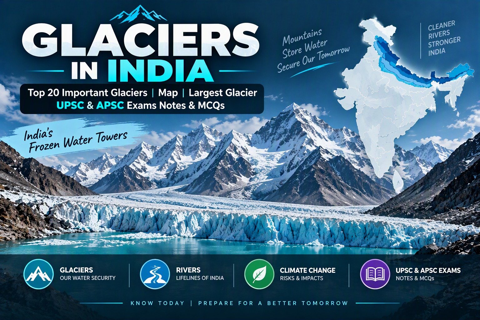 Glaciers in India